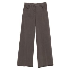 VIA MASINI 80 Women's Wide Leg Trousers Women BROWN Pants